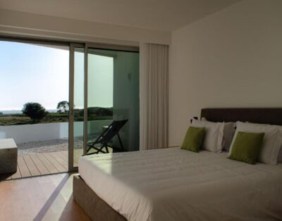 Marinhas Bed & Breakfast- Deluxe Double Room with Balcony and Sea View